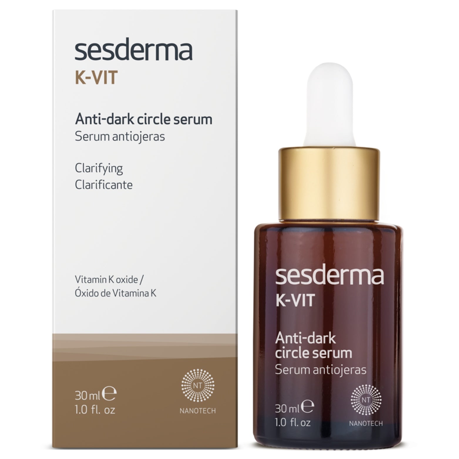 SESDERMA K-VIT PATAMSĖJUSIŲ PAAKIŲ SERUMAS, 30 ML