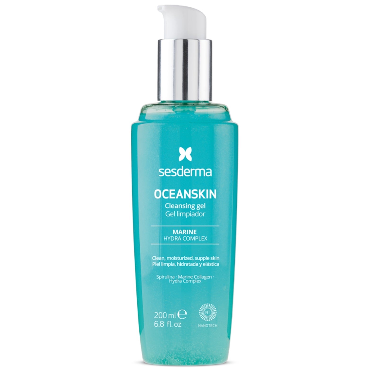 SESDERMA OCEANSKIN GELINIS VEIDO PRAUSIKLIS, 200 ML