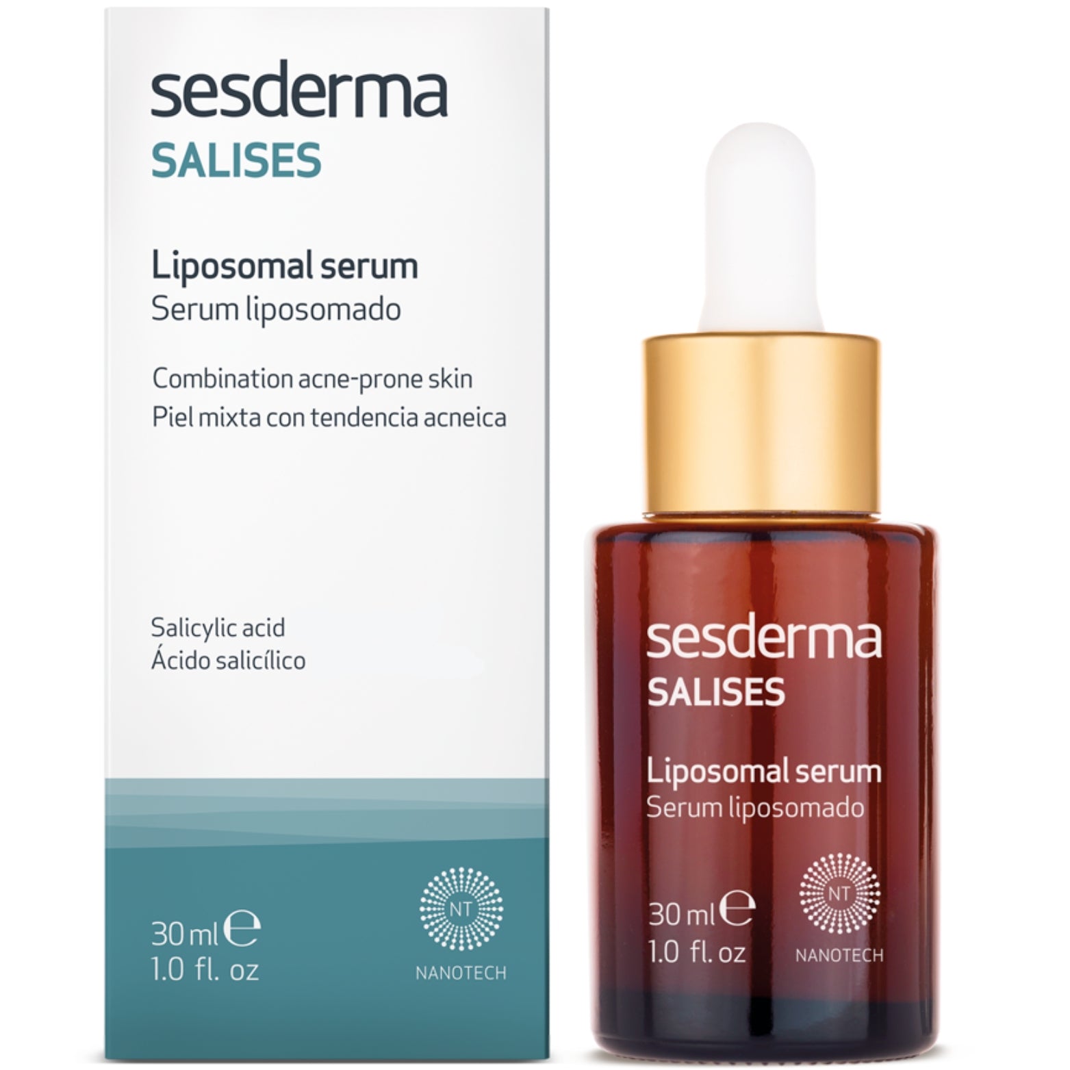 SESDERMA SALISES LIPOSOMINIS SERUMAS, 30 ML