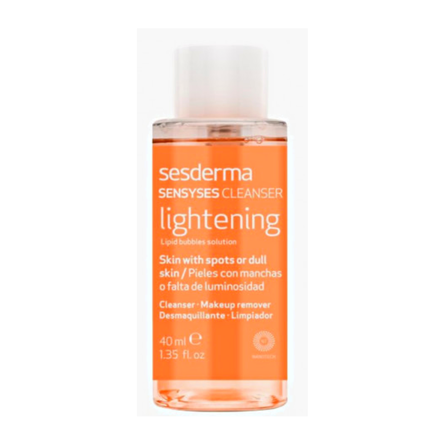 SESDERMA SENSYSES LIGHTENING LIPOSOMINIS VALIKLIS, 40 ML