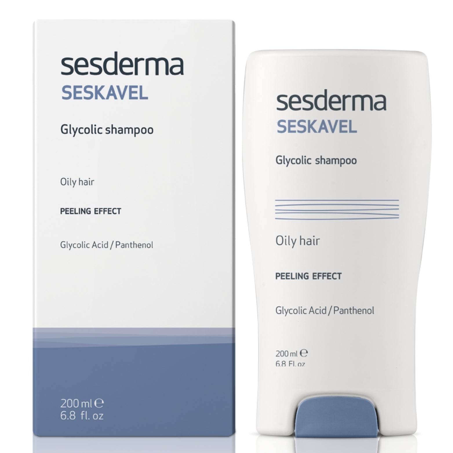 SESDERMA SESKAVEL ŠAMPŪNAS SU GLIKOLIO RŪGŠTIMI, 200 ML