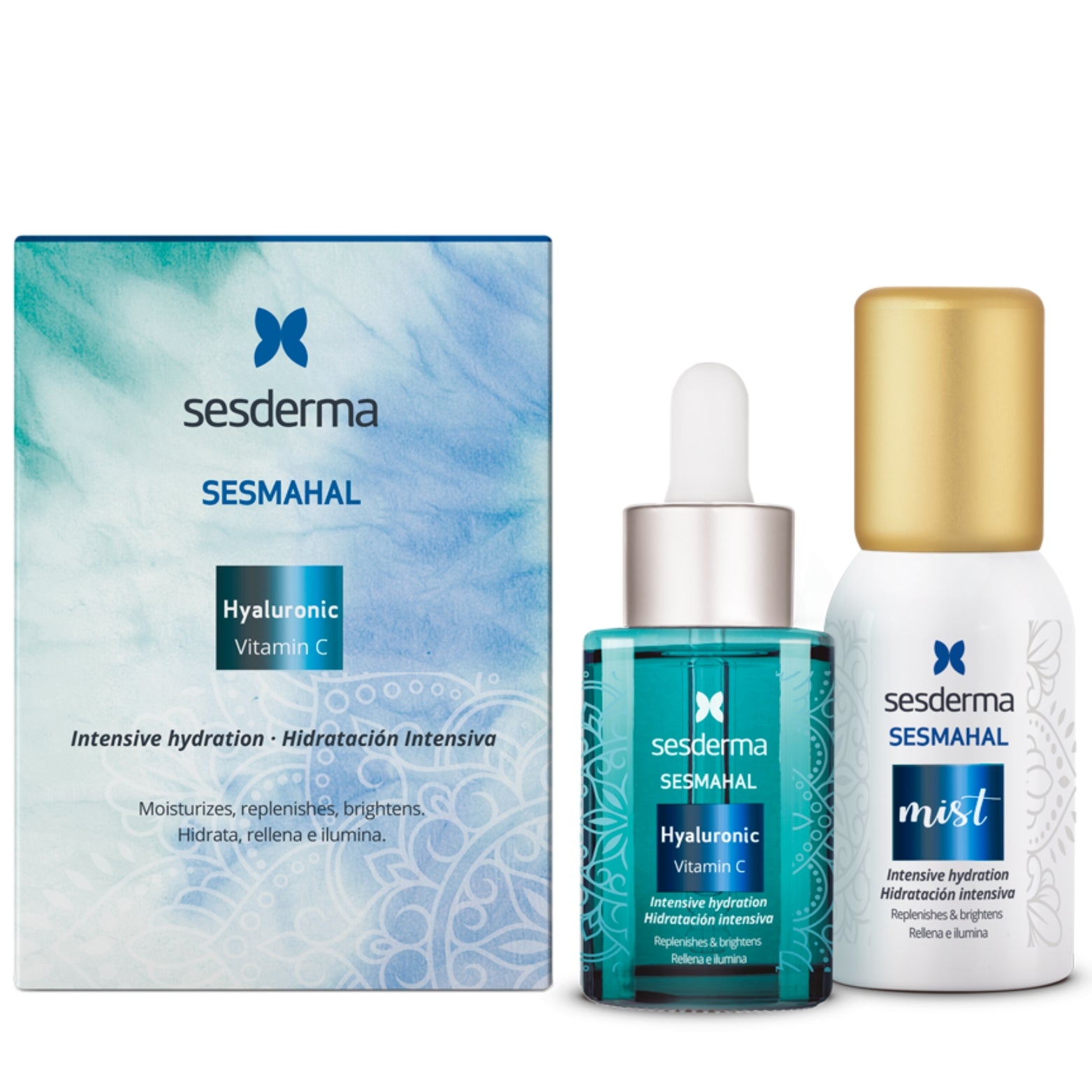 SESDERMA SESMAHAL RINKINYS SU HIALURONO RŪGŠTIMI IR VITAMINU C