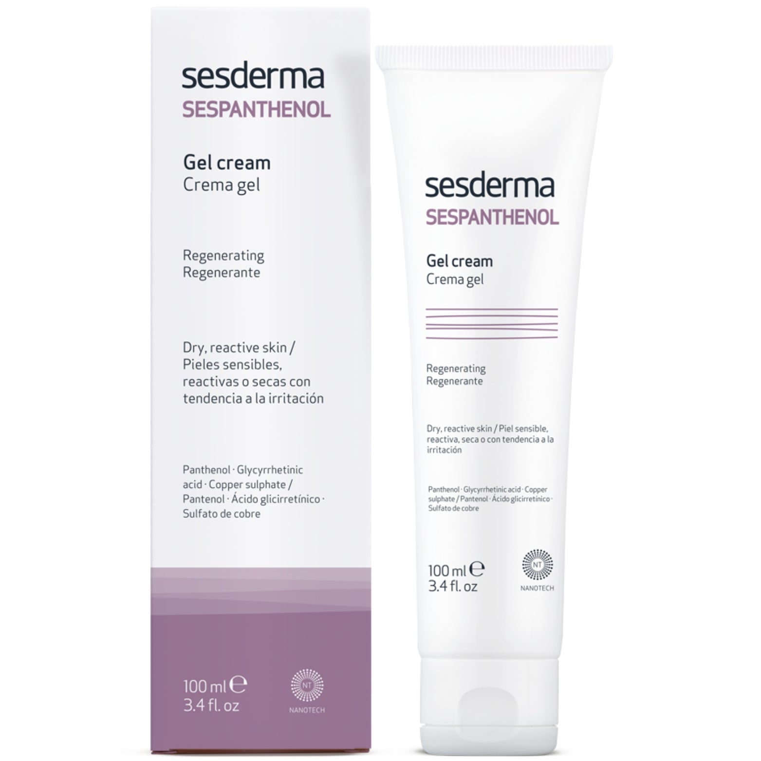 SESDERMA SESPANTHENOL GELINIS KREMAS, 100 ML