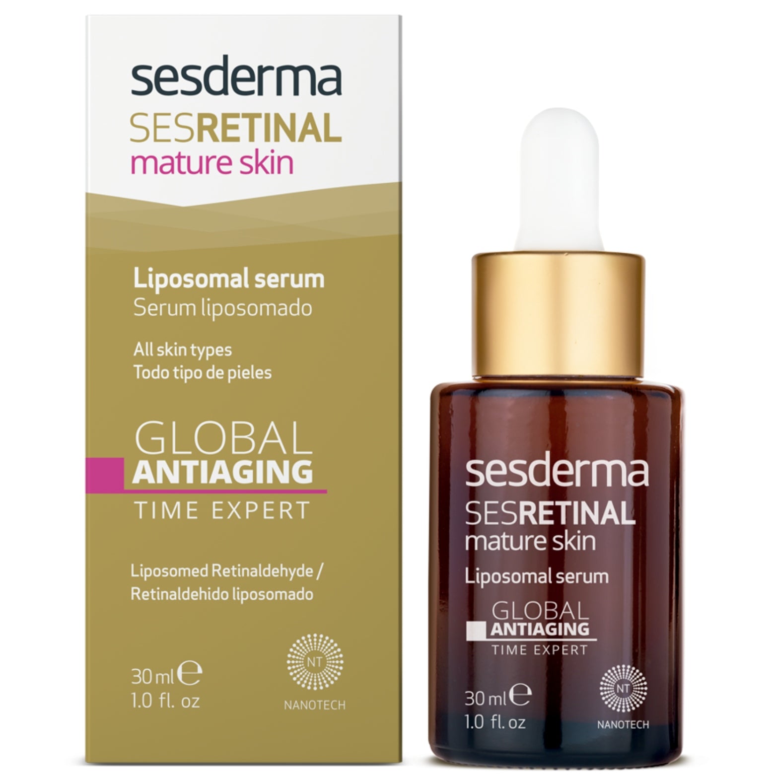 SESDERMA SESRETINAL LIPOSOMINIS SERUMAS BRANDŽIAI ODAI, 30 ml