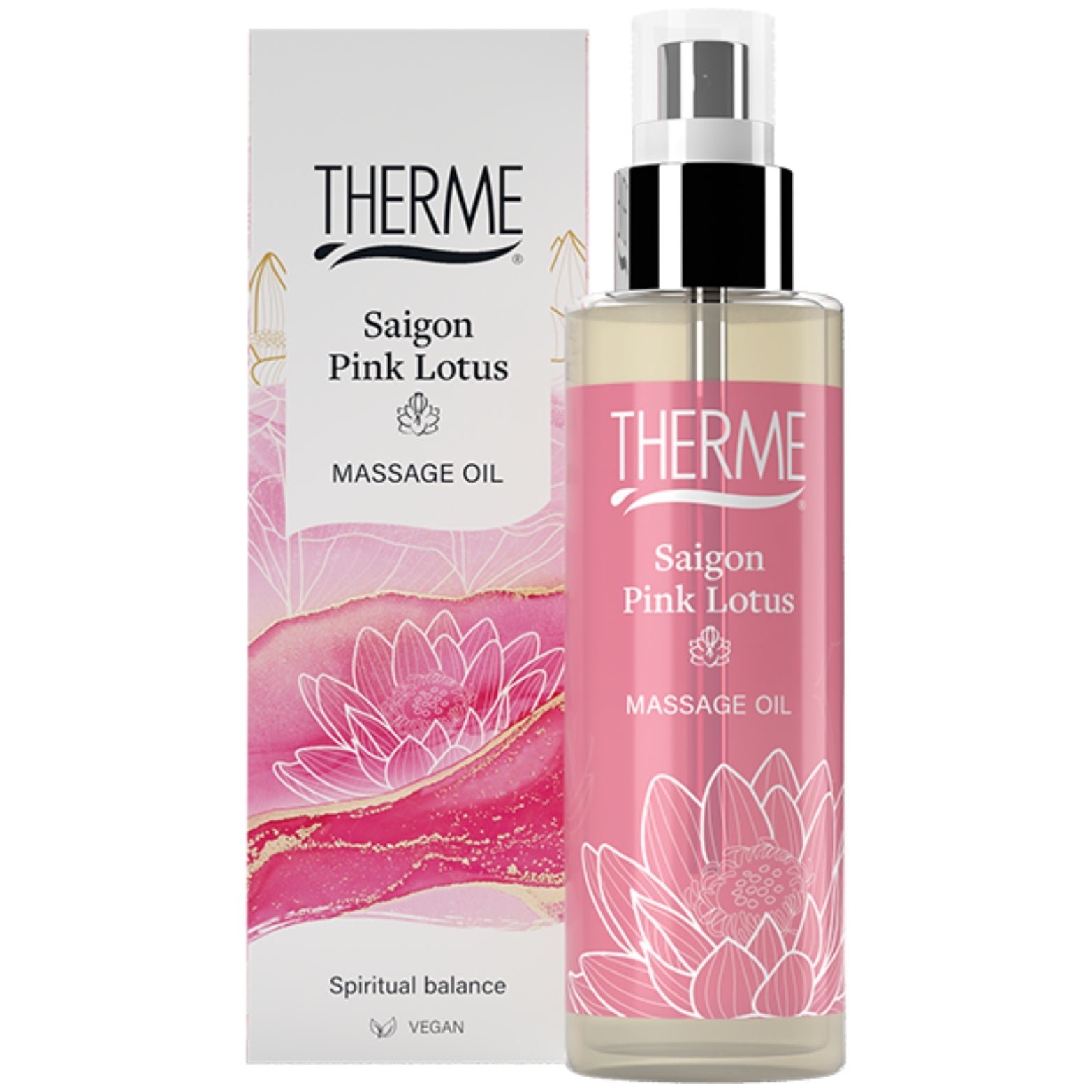 THERME SAIGON PINK LOTUS MASAŽO ALIEJUS, 125 ml