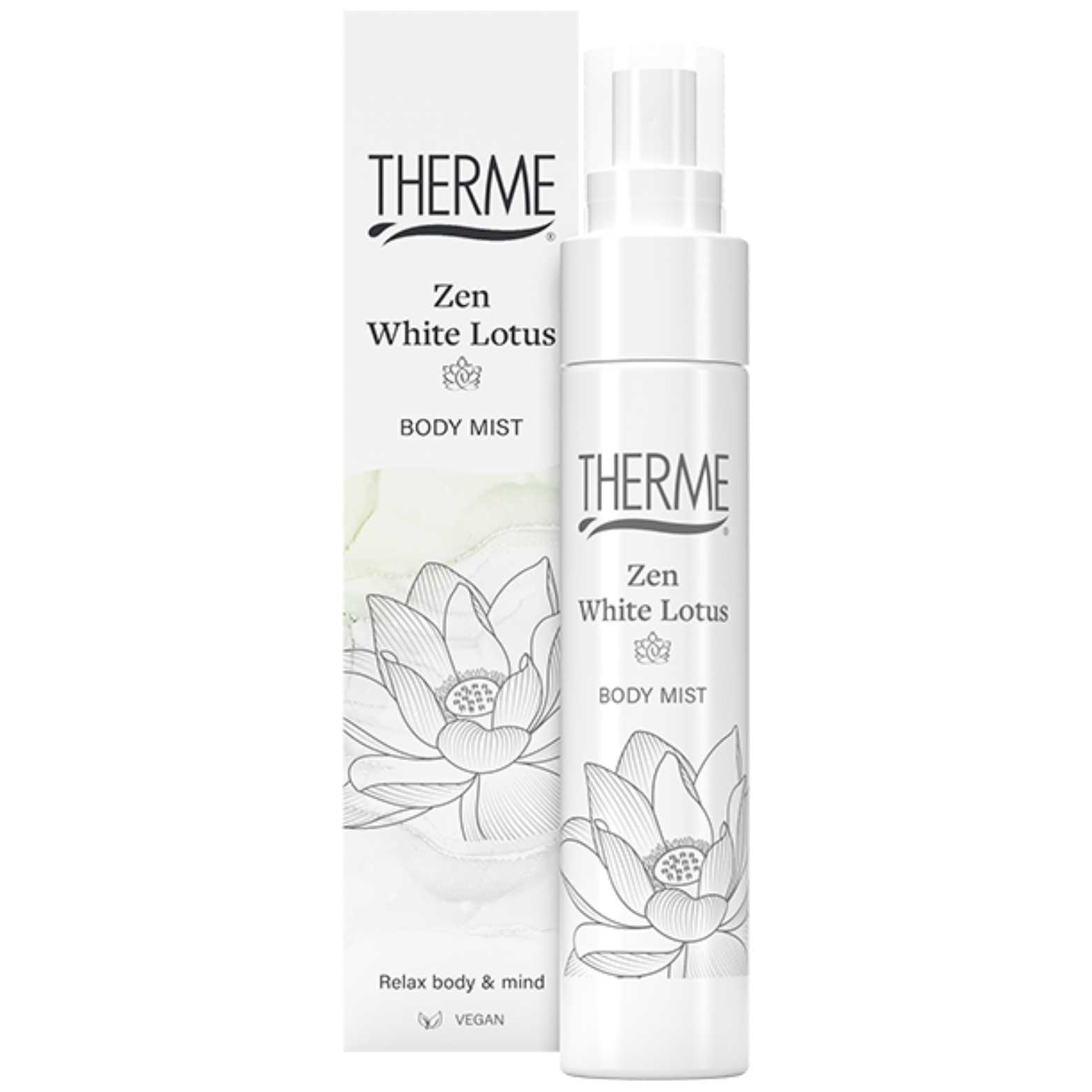 THERME ZEN WHITE LOTUS ENERGIZUOJANTI KŪNO DULKSNA, 60 ML