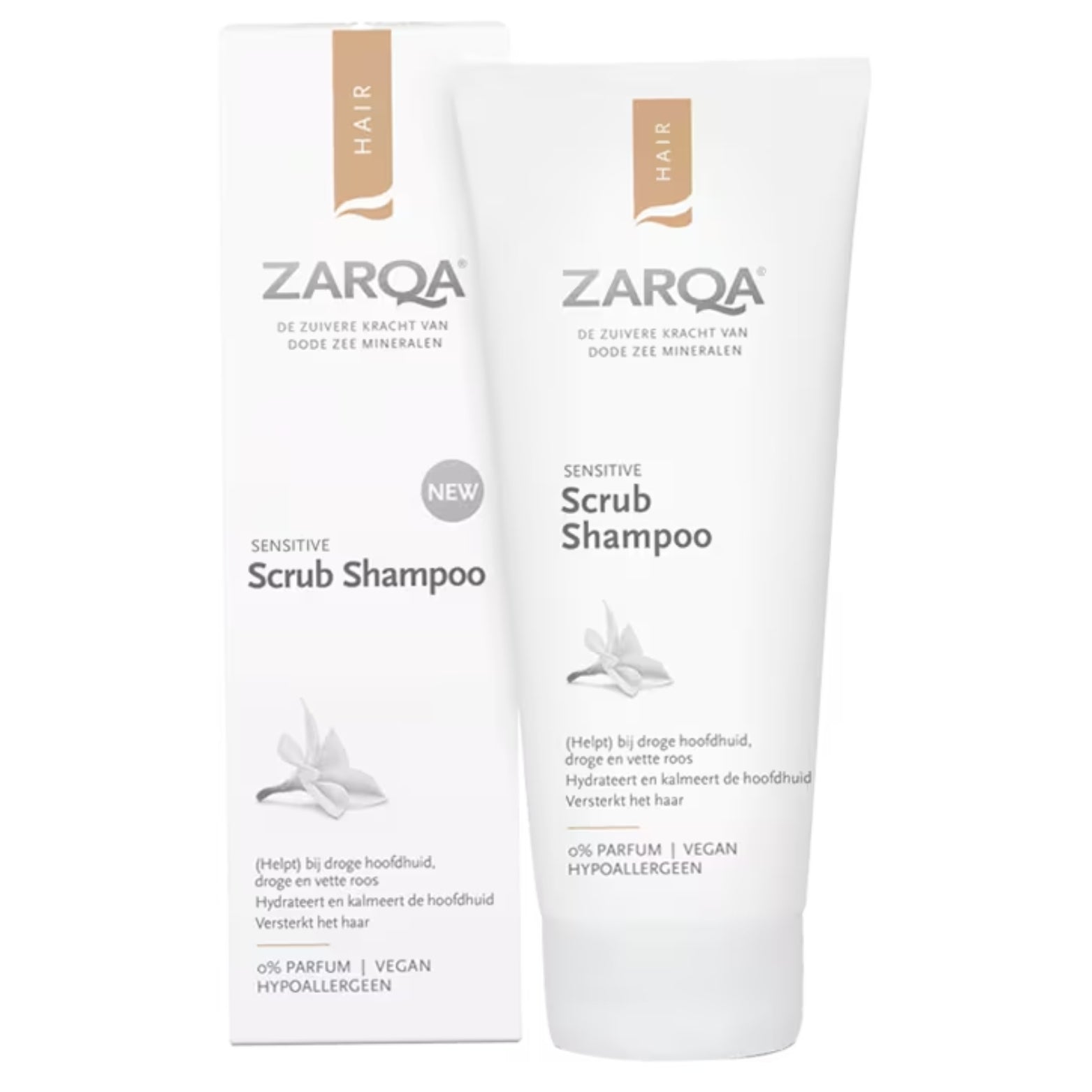 ZARQA SENSITIVE ŠVEIČIAMASIS ŠAMPŪNAS, 200 ML